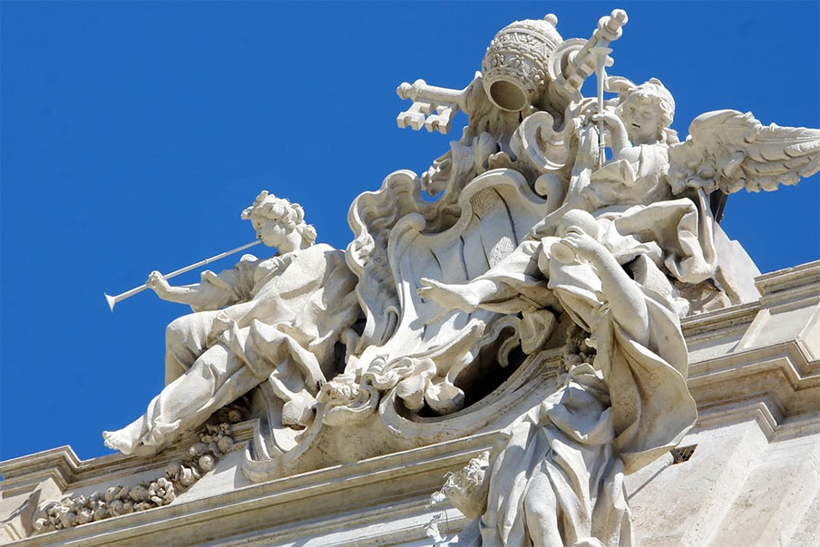 Fontana di Trevi - erb