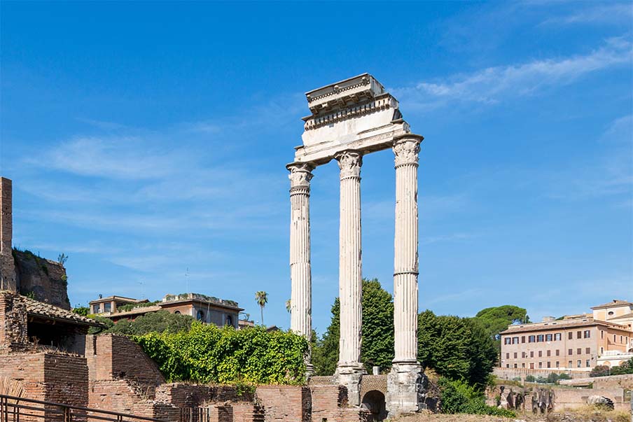 Tempio di Castore e Polluce (Chrám Castora a Polluka)