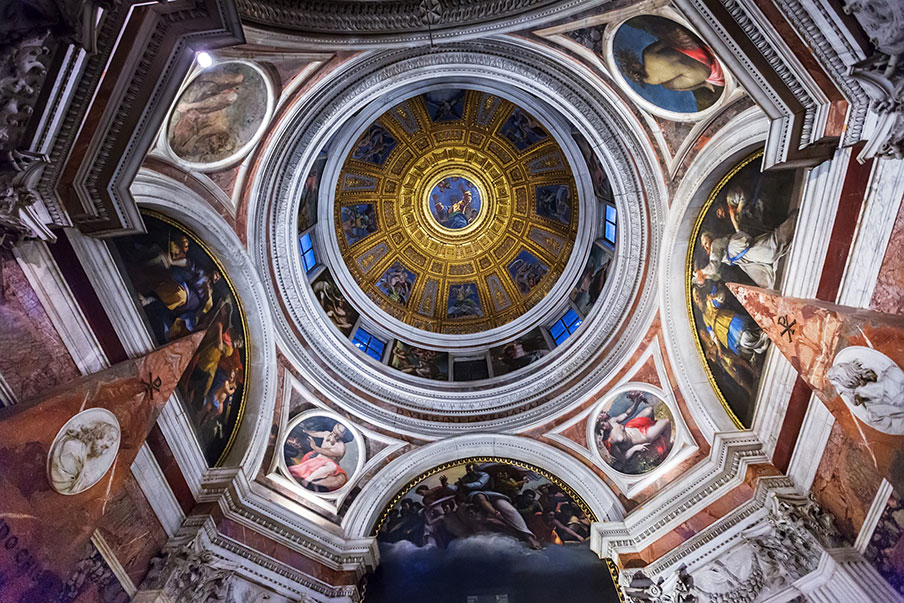 Santa Maria del Popolo - kaple Chigi