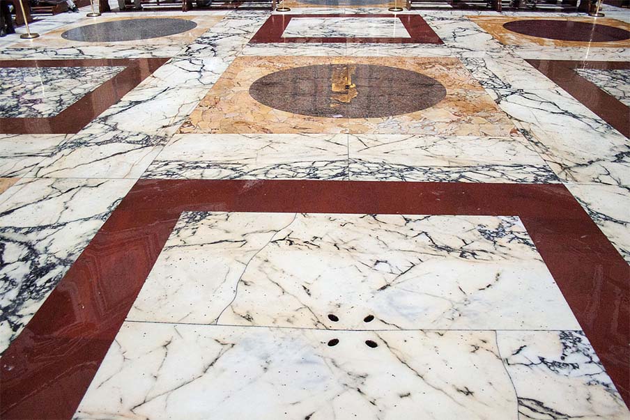 Pantheon - podlaha