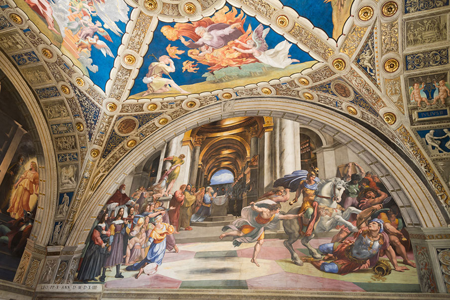 Heliodorova síň - Rafaelovy síně