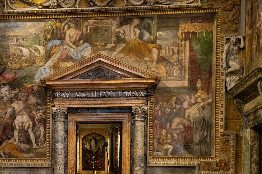 Apoštolský palác - Královský sál (Sala Regia)