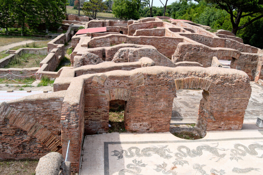 Ostia Antica - Neptunovy lázně