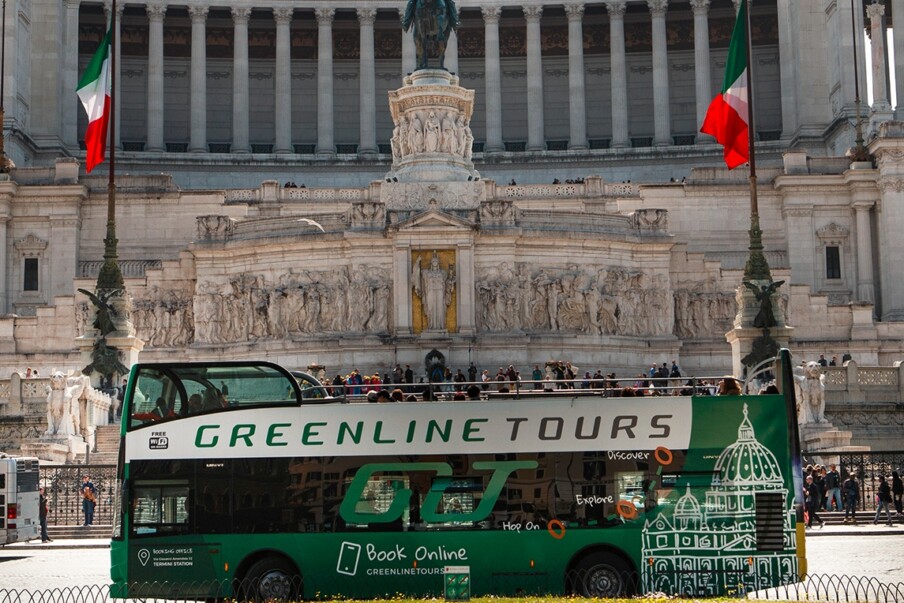 Vyhlídkový autobus Green Line Tours