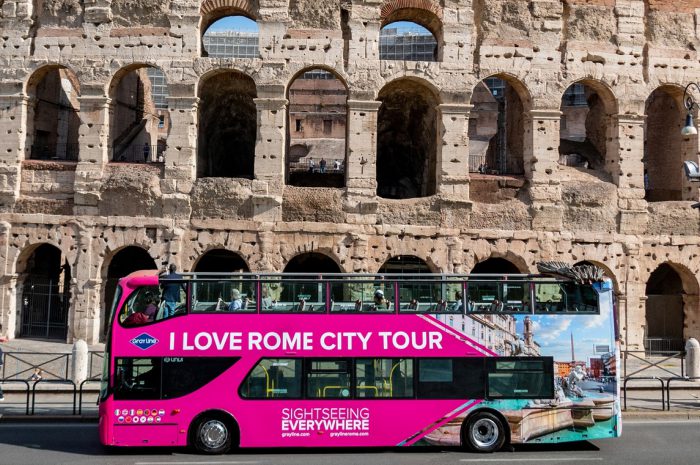 Vyhlídkový autobus Roma City Tour