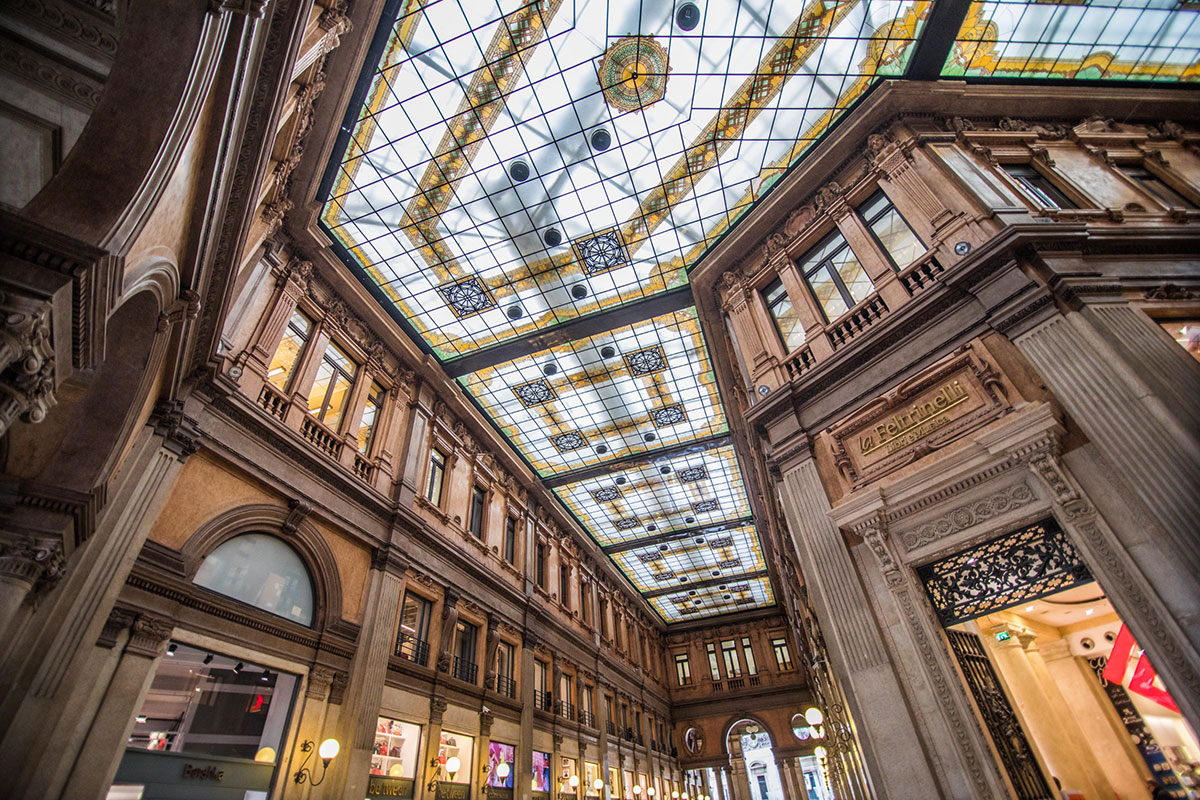 Galerie Alberto Sordi - interiér