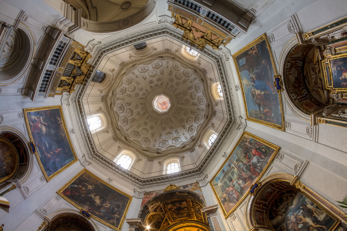 Santa Maria dela Pace - kopule