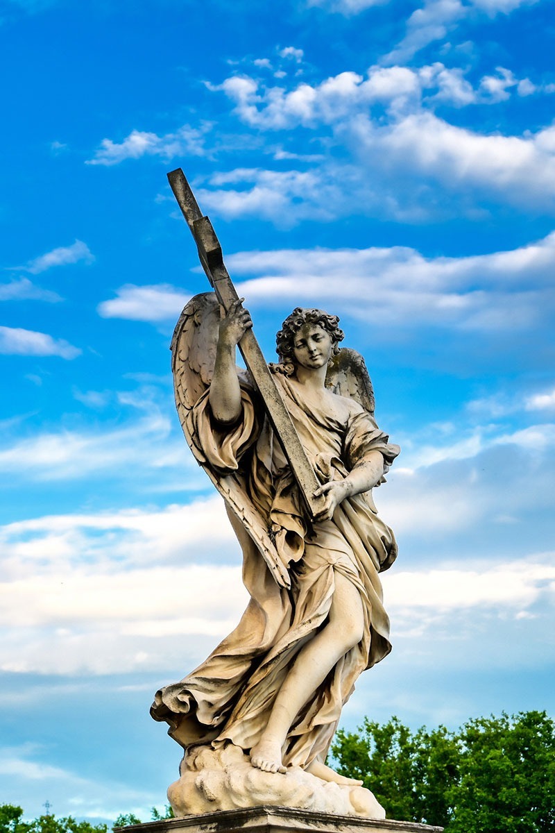 Anděslký most - Anděl s křížem