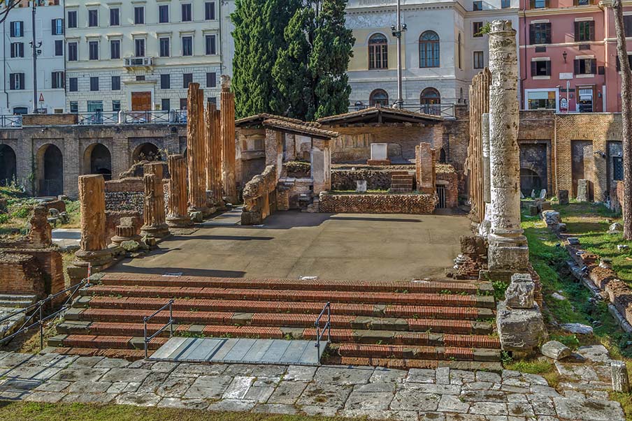 Largo di Torre Argentina - chrám A
