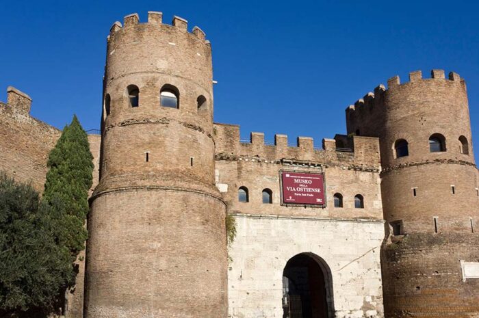 Porta San Paolo & Museo della Via Ostiense
